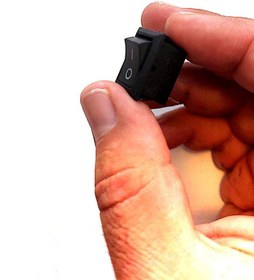 تصویر کلید راکر کوچک 2 پایه 