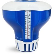 تصویر شناور قرص کلر استخر دماسنج دار مدل FD-06 