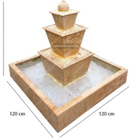 تصویر آبنما سنگی آنوش 