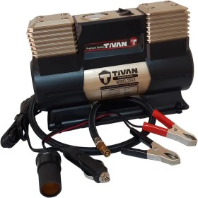 تصویر کمپرسور باد فندکی بیست مدل AT-3340 بدون روغن ۱۲ ولت 