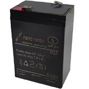 تصویر باتری UPS صبا مدل سیلد ۶ ولت ۴.۵ آمپر ساعت 