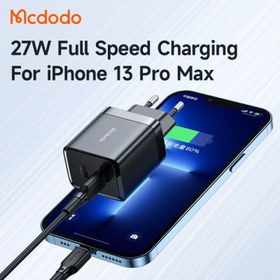 تصویر کلگی فست شارژ Mcdodo CH-2501 Gan 2Port 3A QC4.0 PD 40W Type-C MCDODO CH-2501 GAN 2PORT 3A QC4.0 PD 40W TYPE-C FAST WALL CHARGER