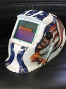 تصویر کلاه ماسک اتوماتیک جوشکاری 3 ولوم - سفید AUTO WELDING HELMET