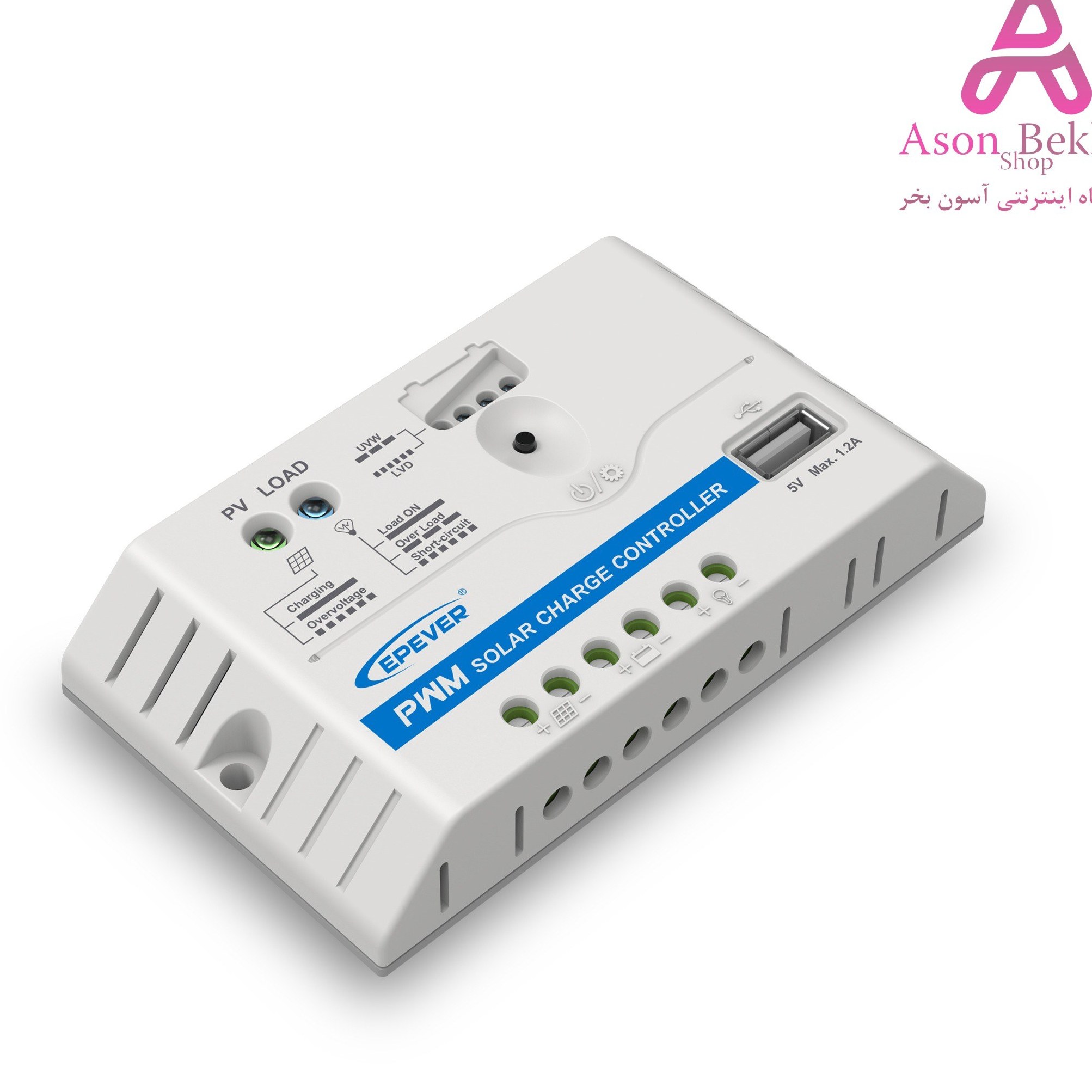 خرید و قیمت شارژ کنترلر سولارسل W88-C 30A Solar Charge Controller