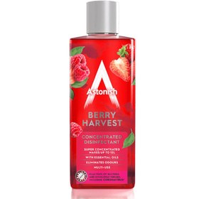 تصویر ضد عفونی کننده غلیظ انگلیسی آستونیش Astonish Berry Harvest با رایحه توت فرنگی و تمشک 300 میل 