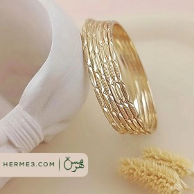 تصویر النگو مدل گندمی (طلاروس) 