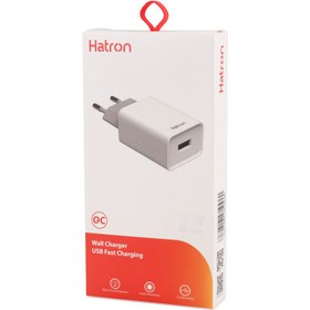 تصویر شارژر دیواری 18 وات هترون مدل HWC 2050Q Hatron HWC2050Q USB Fast Charging Wall Charger