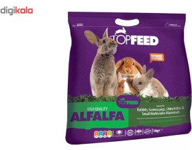 تصویر یونجه مخصوص جوندگان مدل آلفا آلفا ب ا TOPFEED hay with carrot for rodents TOPFEED hay with carrot for rodents