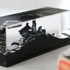 تصویر کشتی معلق شناور دودی کشتی معلق شناور دودی