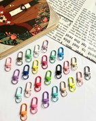 تصویر قفل یو - نقره ای 