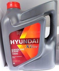 تصویر روغن موتور هیوندای ,10W40 API SL 4 LITTER Hyundai Engine Oil, 10W40 API SL 4 LITTER