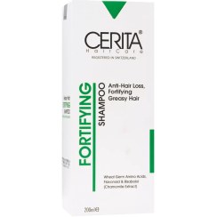 تصویر شامپو ضد ریزش و تقویت کننده سریتا مناسب موی چرب Cerita Shampoo for Greasy hair and Anti Hair Loss 200ml