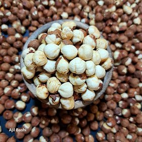 تصویر مغز فندق سفید ایرانی 