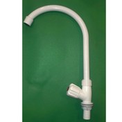 تصویر شیر روشویی تک پایه LESSO مدل نیم دور 