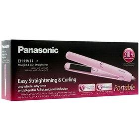 تصویر اتو مو پاناسونیک اصل PANASONIC مدل EH-HV11 Hair Straightener 