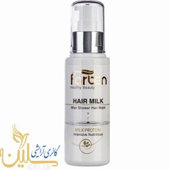 تصویر شیر مو فاربن۱۰۰میل نرم کننده و احیا کننده مو ضد وز Hair milk farben