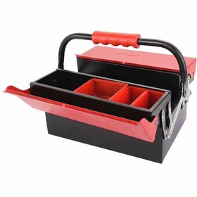 تصویر جعبه ابزار فلزی 30 سانت 2 طبقه آروا مدل 4702 ARVA 4702 tool box