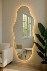 تصویر ایینه بک لایت قدی Aènne back lite