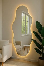 تصویر ایینه بک لایت قدی Aènne back lite