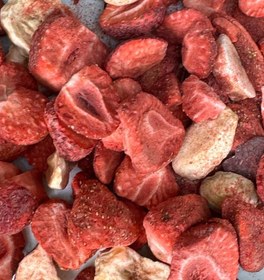 تصویر توت فرنگی و موز 