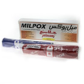 تصویر چسب دوقلو میل پوکس جلاسنج حجم ۱۰۰ گرم سریع خشک 