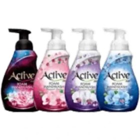 تصویر مایع دستشویی فوم ۵۰۰ گرمی اکتیو – Active 