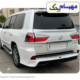 تصویر فیس جدید لکسوس LX570 مدل 2022 