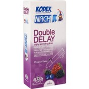 تصویر کاندوم کدکس تاخیری مدل دابل دیلی بسته 10 عددی Nach Kodex Double Delay Condom 10 pcs