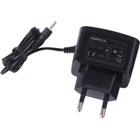 تصویر شارژر سوزنی ریز اصلی Nokia 6101 شرینک Nokia 6101 Travel Adapter