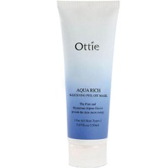 تصویر ماسک لایه ای آکواریچ اوتی Ottie Aqua Rich Whitening Peel Off Mask