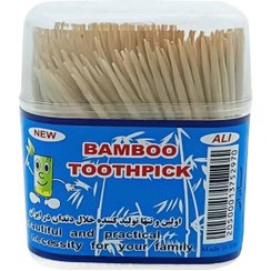 تصویر خلال دندان قوطي بامبو 