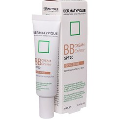 تصویر بی بی کرم درماتيپيک بژ طلایی پوست چرب و مختلط 30 میل SPF20 Dermatypique Combination and Oily Skin Gold Beige BB Cream SPF20