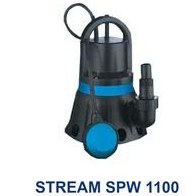 تصویر لجن کش استریم ۱۰ متری ۱/۵ اینچ یک و نیم اسب فلوتردار تکفاز مدل STEREM SPW 1100 | لجنکش ۱/۵ اسب باغی لوله ۵ بدنه پلاستیک تک فاز 