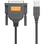 تصویر کابل تبدیل USB به DB25 parallel یوگرین مدل US167 طول 2 متر 