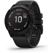 تصویر ساعت مچی هوشمند گارمین مدل Fenix 6X Pro ا Garmin 010-02157-00 Fenix 6X Pro, Premium Multisport GPS Watch, Features Mapping, Music, Grade-Adjusted Pace Guidance and Pulse Ox Sensors, Black 6X Pro - Black 6X Pro Watch Garmin 010-02157-00 Fenix 6X Pro, Premium Multisport GPS Watch, Features Mapping, Music, Grade-Adjusted Pace Guidance and Pulse Ox Sensors, Black 6X Pro - Black 6X Pro Watch