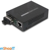 تصویر مبدل فیبر نوری (مدیا کانورتور) پلنت مدل GT-802S Planet GT-802S Optical Fiber Media Converter