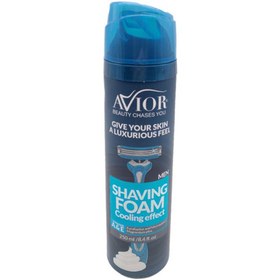 تصویر فوم اصلاح کولینگ افکت آویور حجم 250 میلی لیتر Avior Shaving Foam Cooling Effect 250 ml