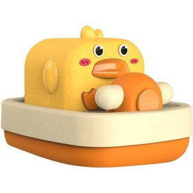 تصویر اسباب بازی داخل حمام طرح جوجه اردک کوکی 