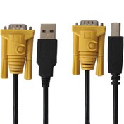 تصویر کابل KVM دی-نت مدل 062 طول 1.5 متر 