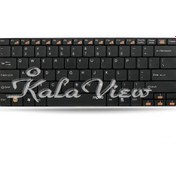 تصویر کیبورد کامپیوتر Rapoo E9050 Wireless Compact Ultra Slim Keyboard 