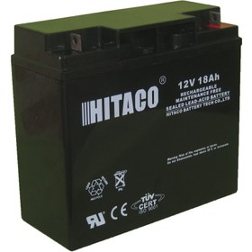 تصویر باتری یو پی اس 12 ولت 18 آمپر هیتاکو Hitaco HRT 12V 18A VRLA Battery