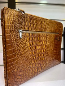 تصویر کیف پوشه چرم مدل ارج 