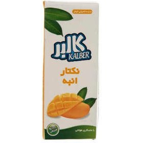 تصویر نکتار انبه کالبر حجم 200 میلی لیتر Kalber Nectar Mango Juice 200 ml