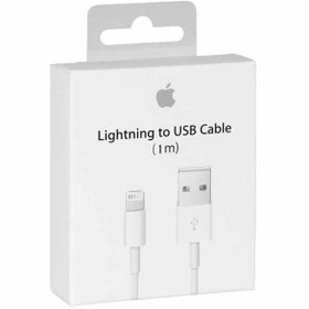 تصویر کابل لایتنینگ به یو اس بی آیفون اصل Apple Lightning To USB Cable Original