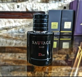 تصویر عطر ادکلن مردانه ساواج/ ساواژ الگزیر 60 میل "هارد باکس" جعبه اصلی، sauvage elixir، مَسترکوالیتی سفارش اروپا بشرط استعلام بارکد Sauvage elixir Eau de perfume original tester 60 ml HARDBOX