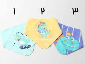 تصویر پیشبند دستمال گردنی دولایه 