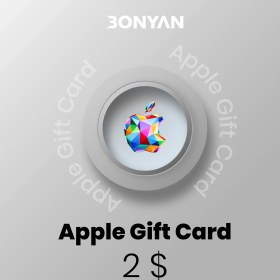 تصویر گیفت کارت اپل 2 دلاری آمریکا Apple iTunes Gift Card USA 2$