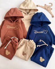 تصویر هودی شلوار میکی 