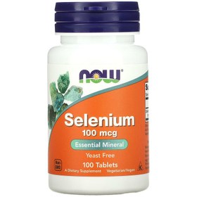 تصویر سلنیوم ناو 100عددی NOW Selenium NOW Selenium