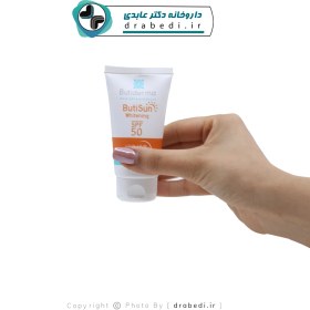 تصویر کرم ضد آفتاب روشن کننده SPF 50 بیوتی درما 45 میلی لیتر Butiderma Whitening SPF 50 Sun Screen 45 Ml